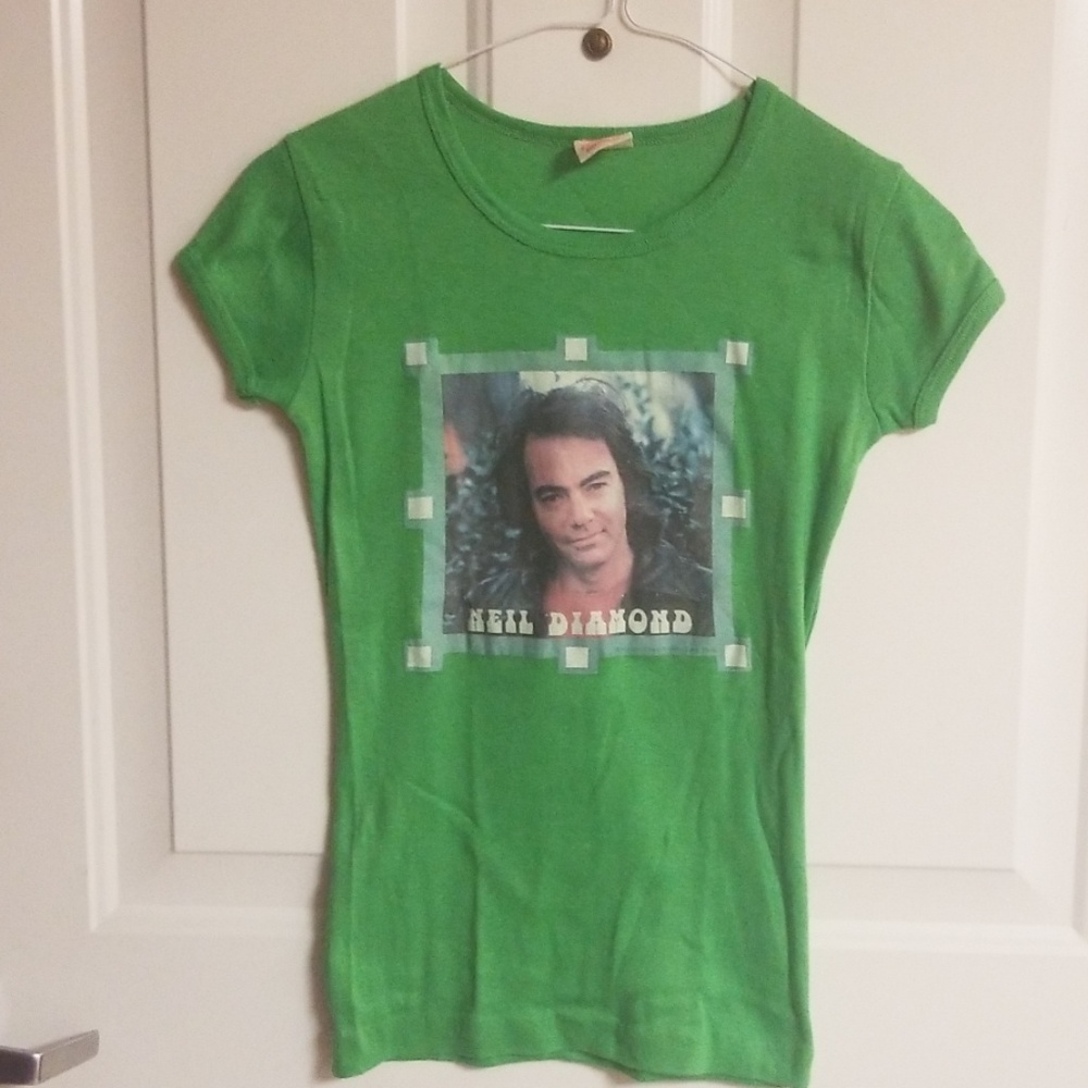 VINTAGE NEIL DIAMOND T SHIRT kids M